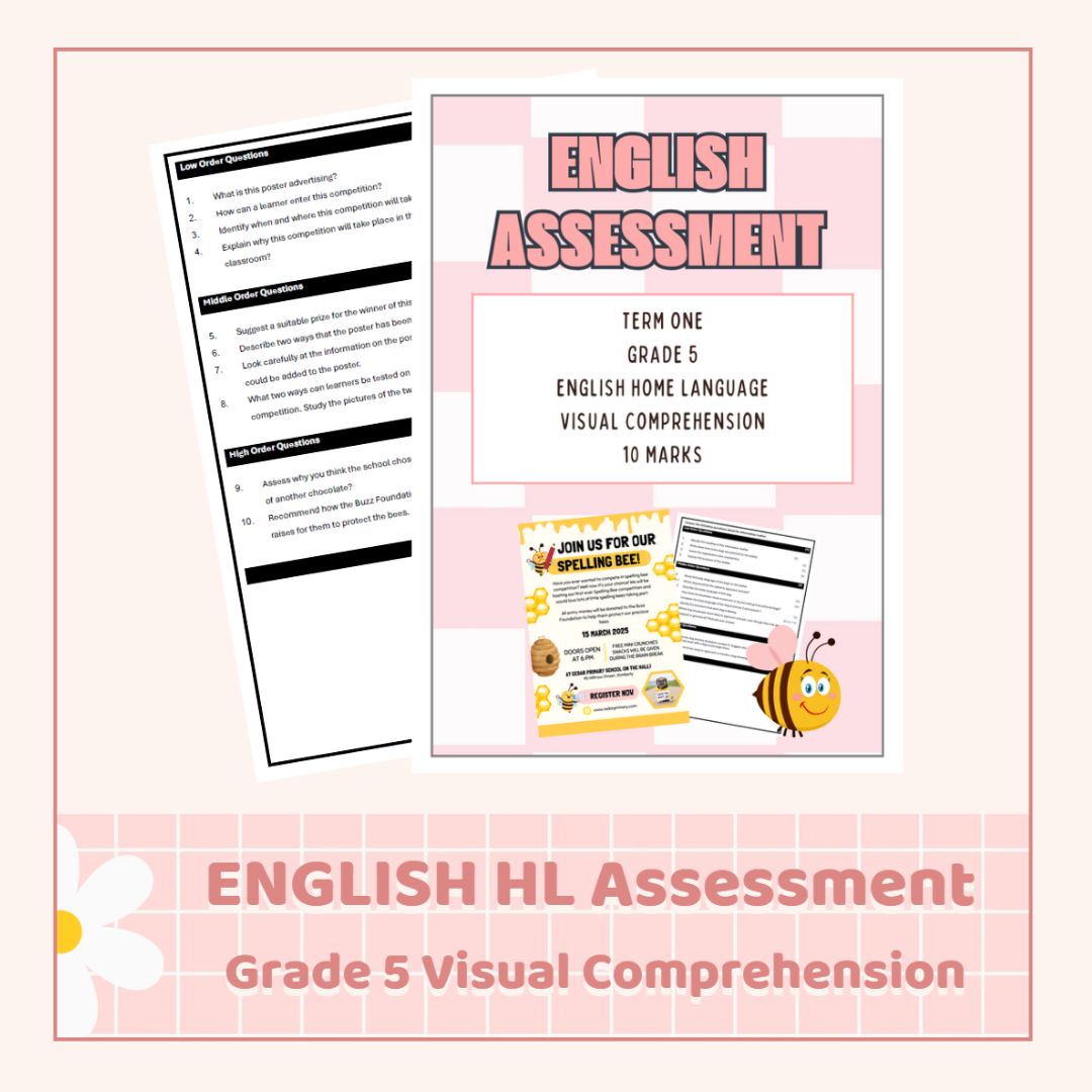English HL Grade 5 Visual Compehension