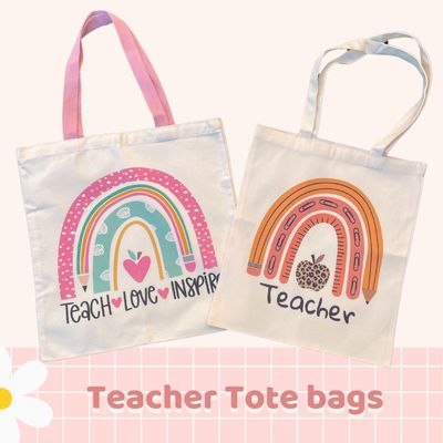 Teacher Tote bags