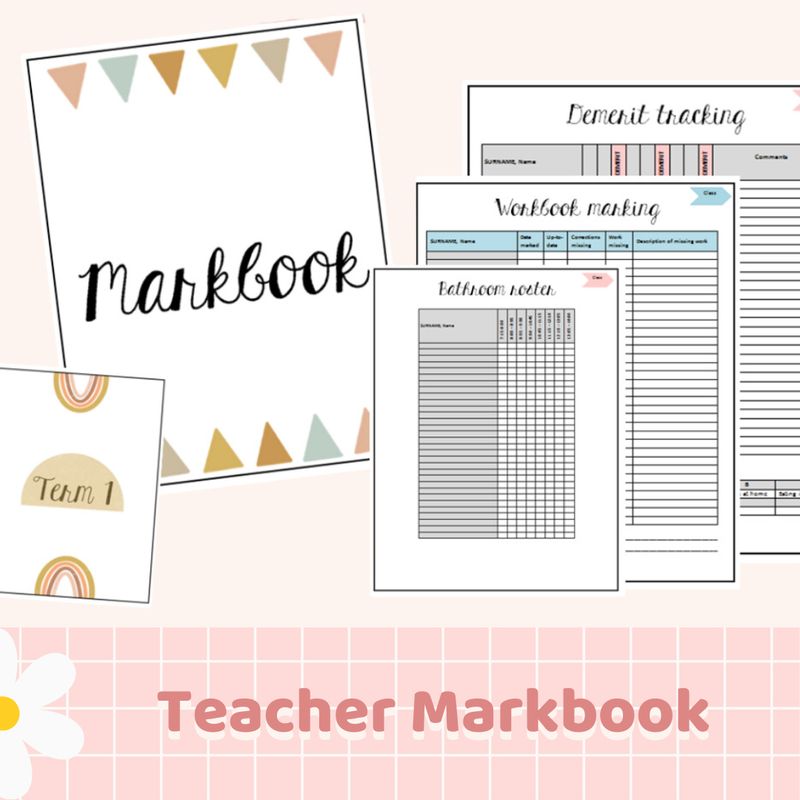 Teacher Markbook