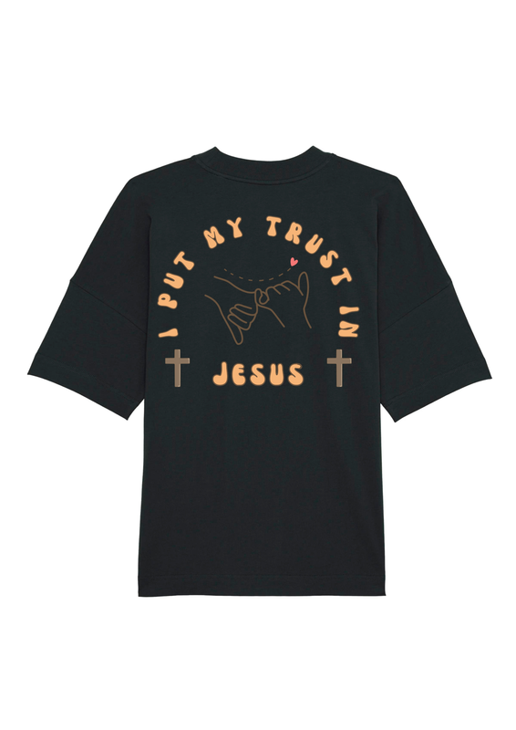 I put my trust in Jesus premium t-shirt