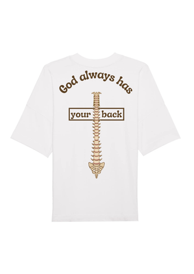 God always has your back premium t-shirt