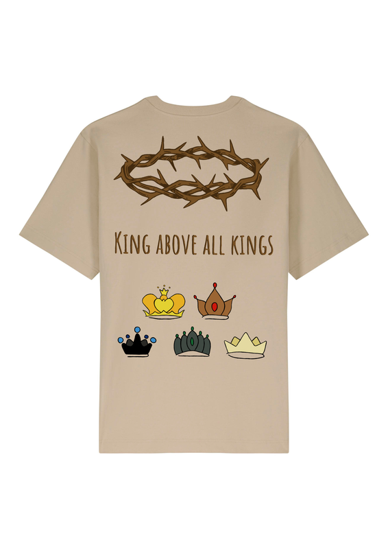 King above all kings oversized t-shirt