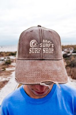 MS Mesh Back Hat, Color: Mud/Tan