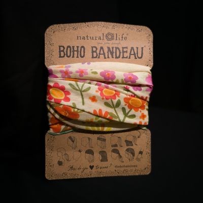 BOHO BANDEAU RAINBOW FLORAL #BBW328 BOHO BANDEAU RAINBOW FLORAL #BBW328