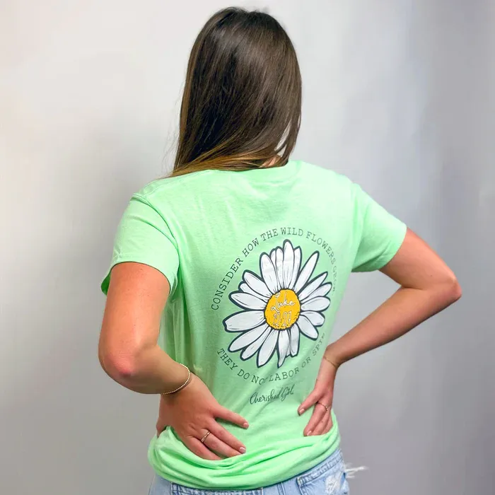 CHERISHED GIRL CONSIDER THE WILDFLOWERS, Size: S