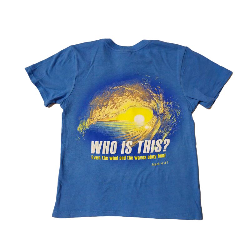 MS Wave Kids SS T-Shirt, Color: Blue Moon, Size: S