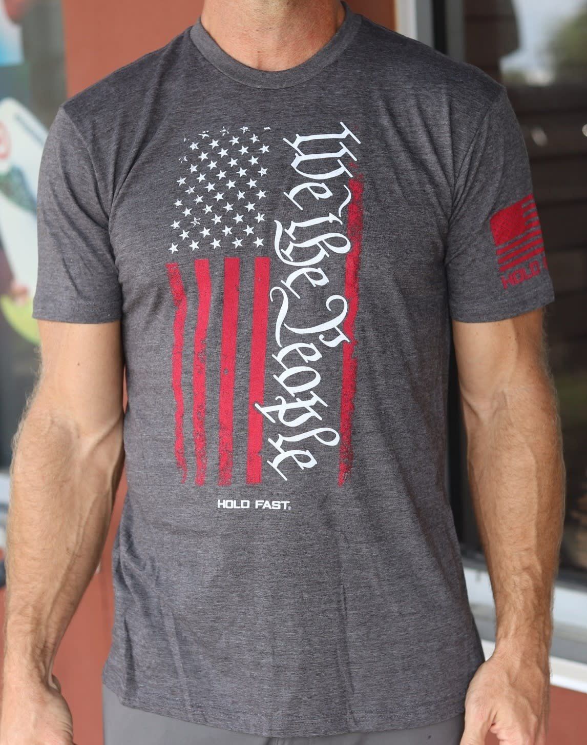 Hold Fast We the People Flag SS, Size: S