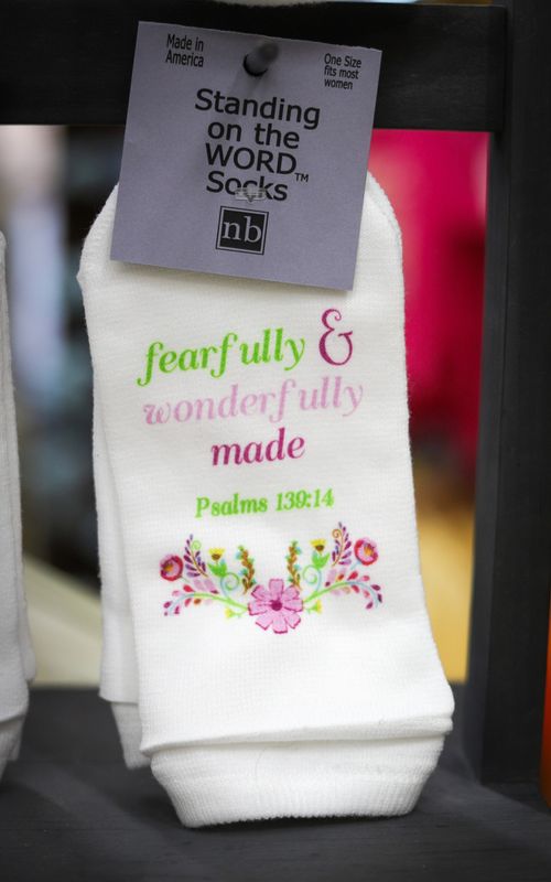 FEARFULLY & WONDERFULLY MADE Women's Socks