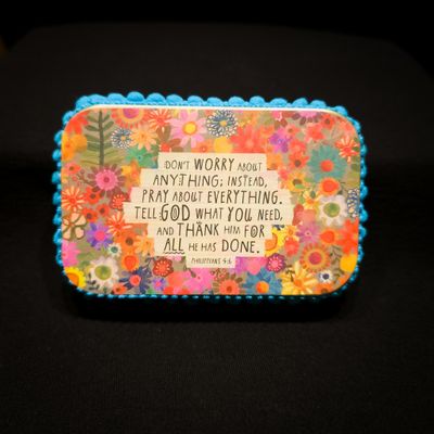 PRAYER BOX DON&#39;T WORRY #PBX098