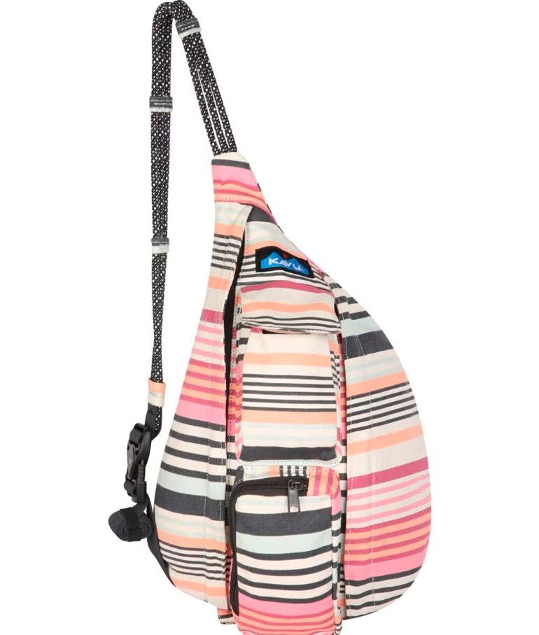 KAVU MINI ROPE BAG-MIDSUMMER STRIPE