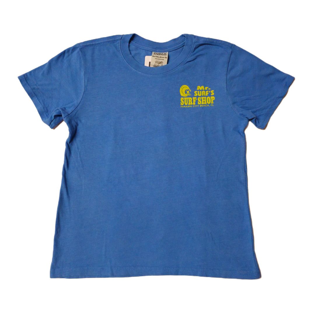 MS Wave Kids SS T-Shirt, Color: Blue Moon, Size: S