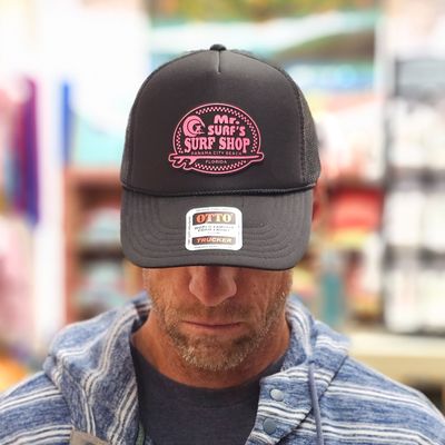MS BLACK TRUCKER H PRIMROSE PINK/BLACK PATCH