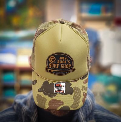MS KHAKI/COFFEE SNAPBACK DUCK CAMO/BLK PATCH