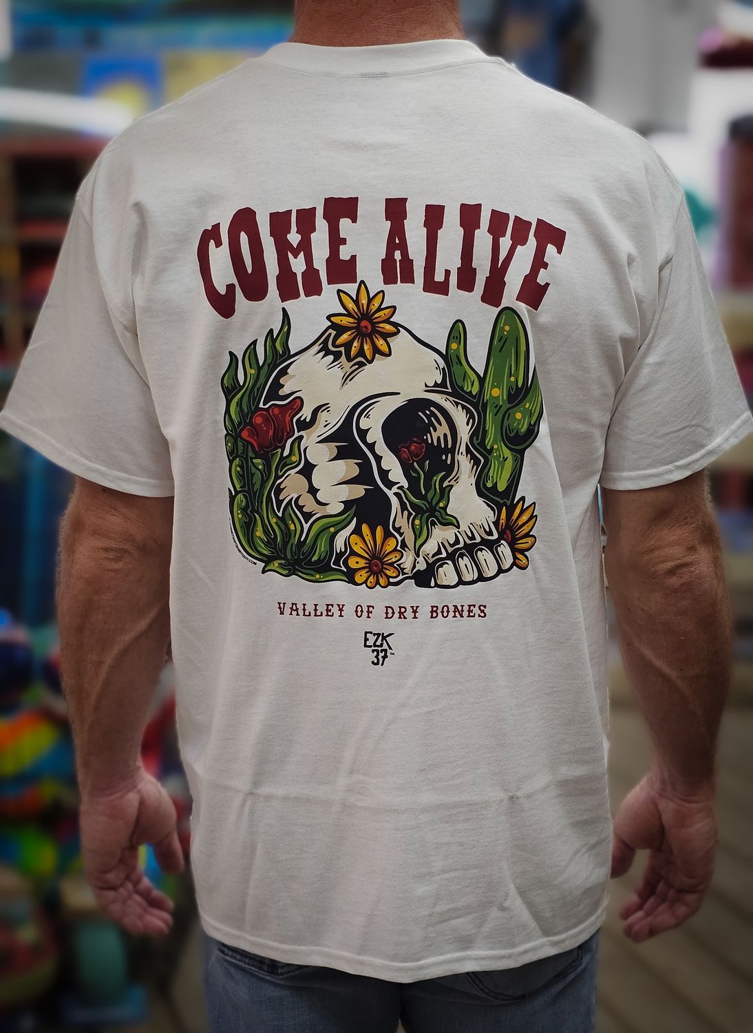 DRY BONES COME ALIVE WHITE