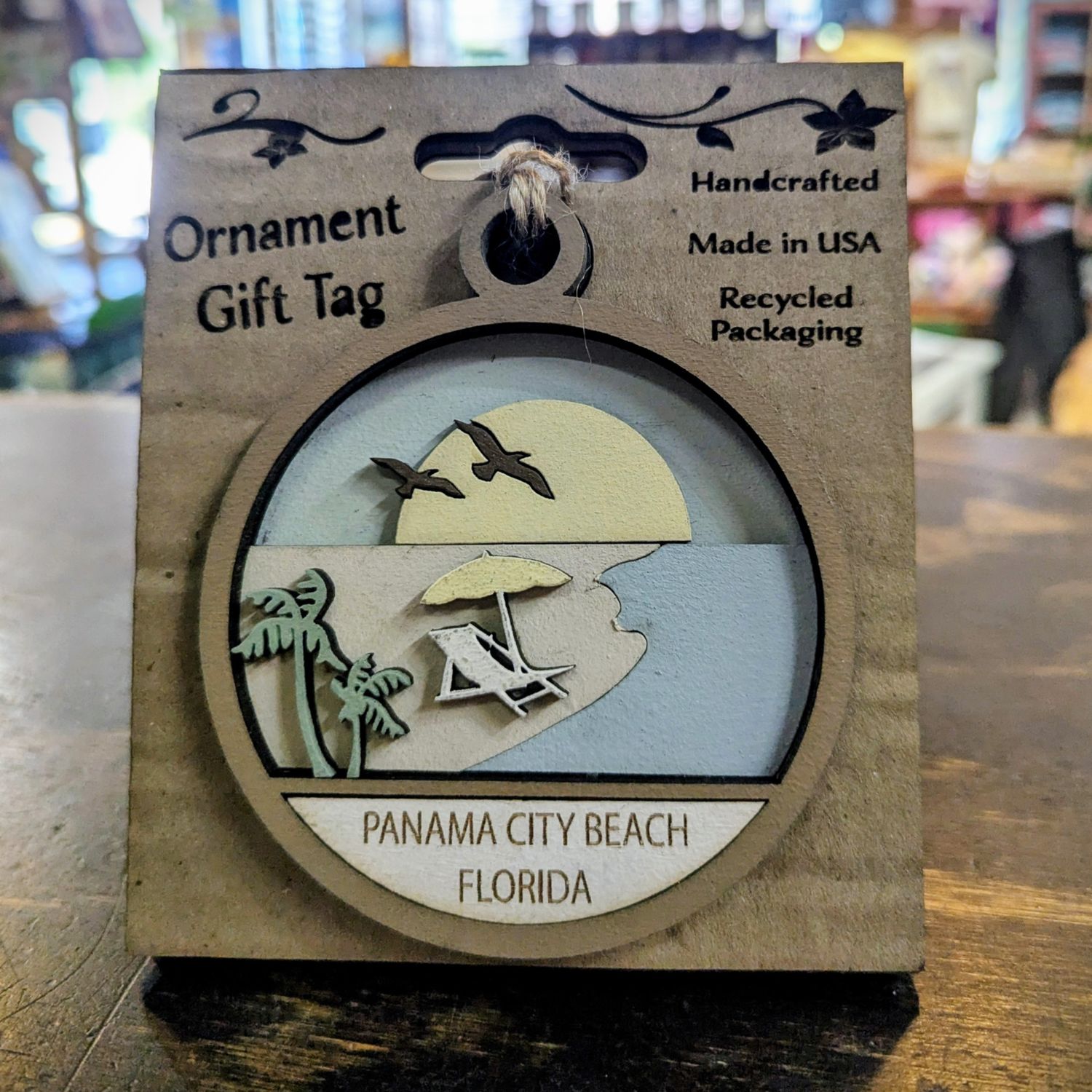 MS PALM TREE ORNAMENT