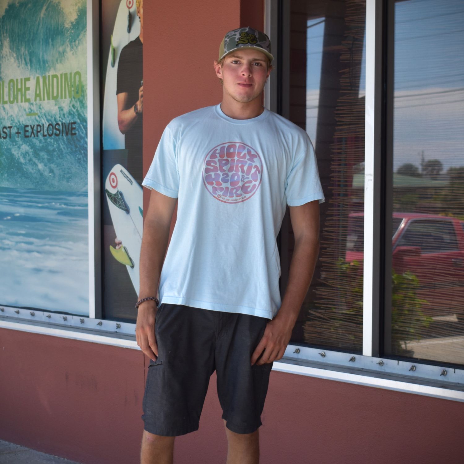 MS Holy Spirit H2O and Fire, Color: Light Blue, Size: S