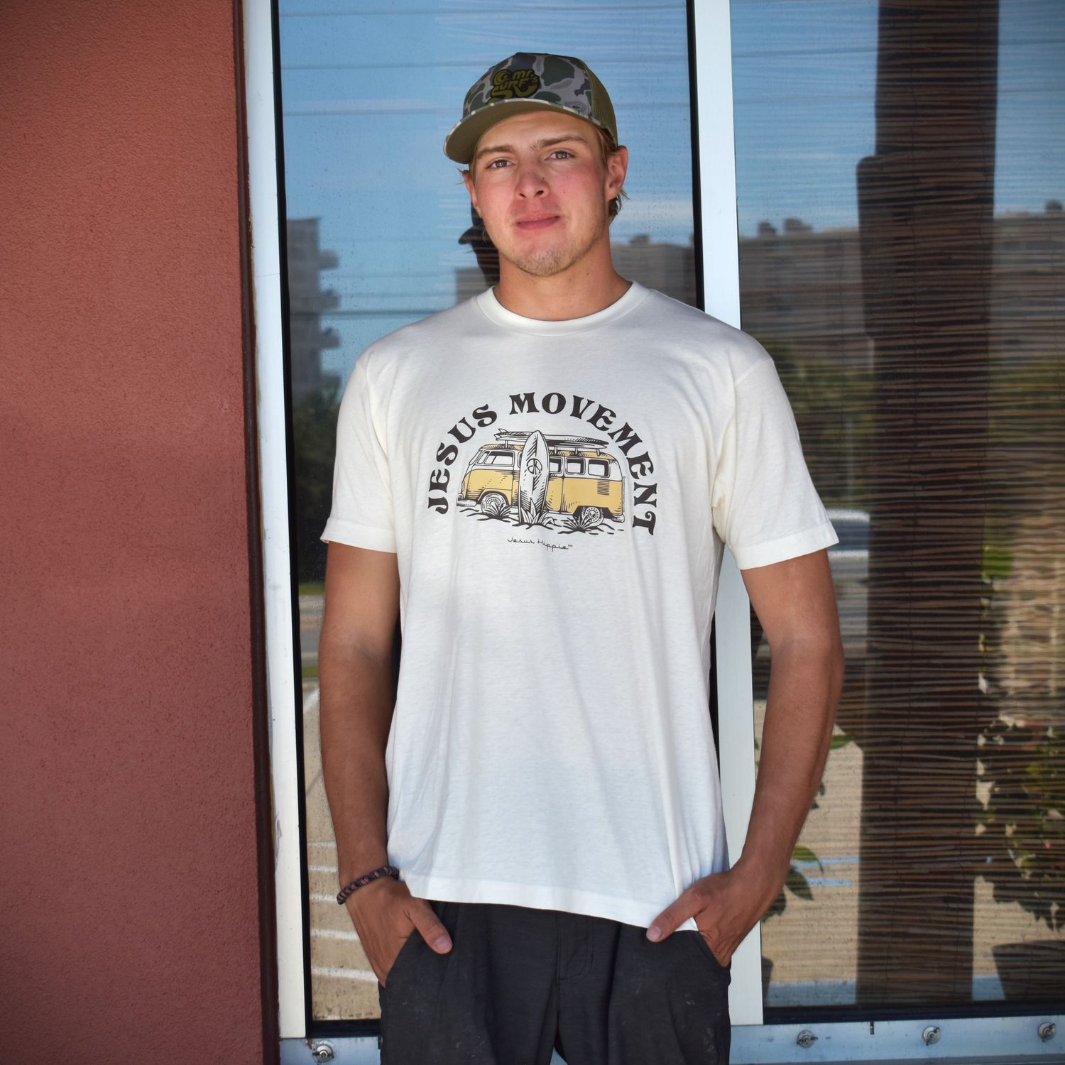 JESUS MOVEMENT VINTAGE OFF WHITE, Size: S