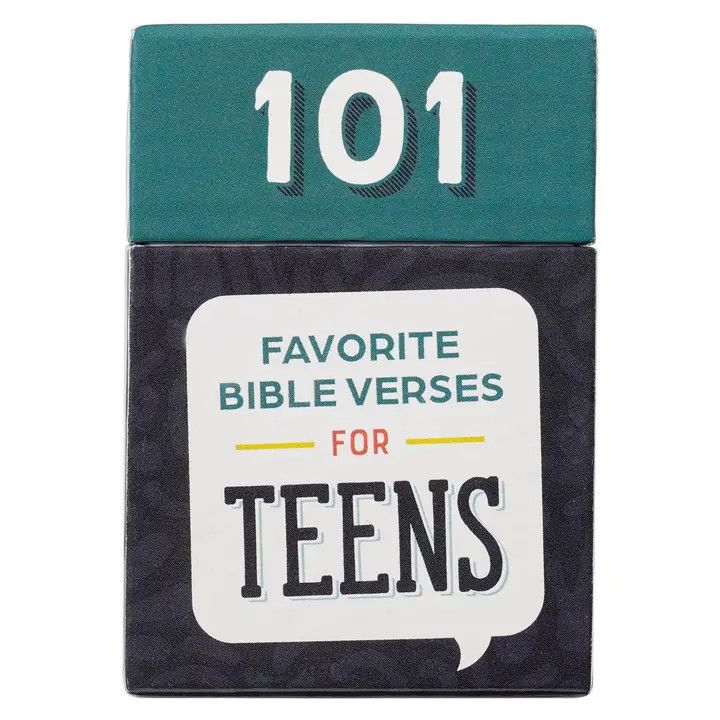 BOX OF BLESSINGS FAVORITE BIBLE VERSES FOR TEENS