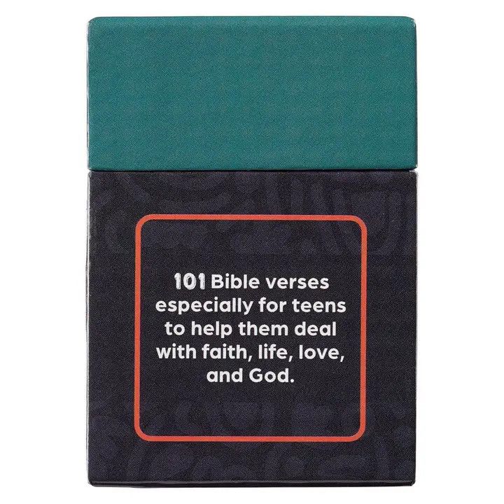 BOX OF BLESSINGS FAVORITE BIBLE VERSES FOR TEENS BX154