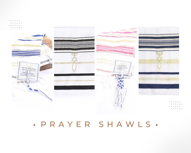 PRAYER SHAWL HEBREW MESSIANIC TALLIT