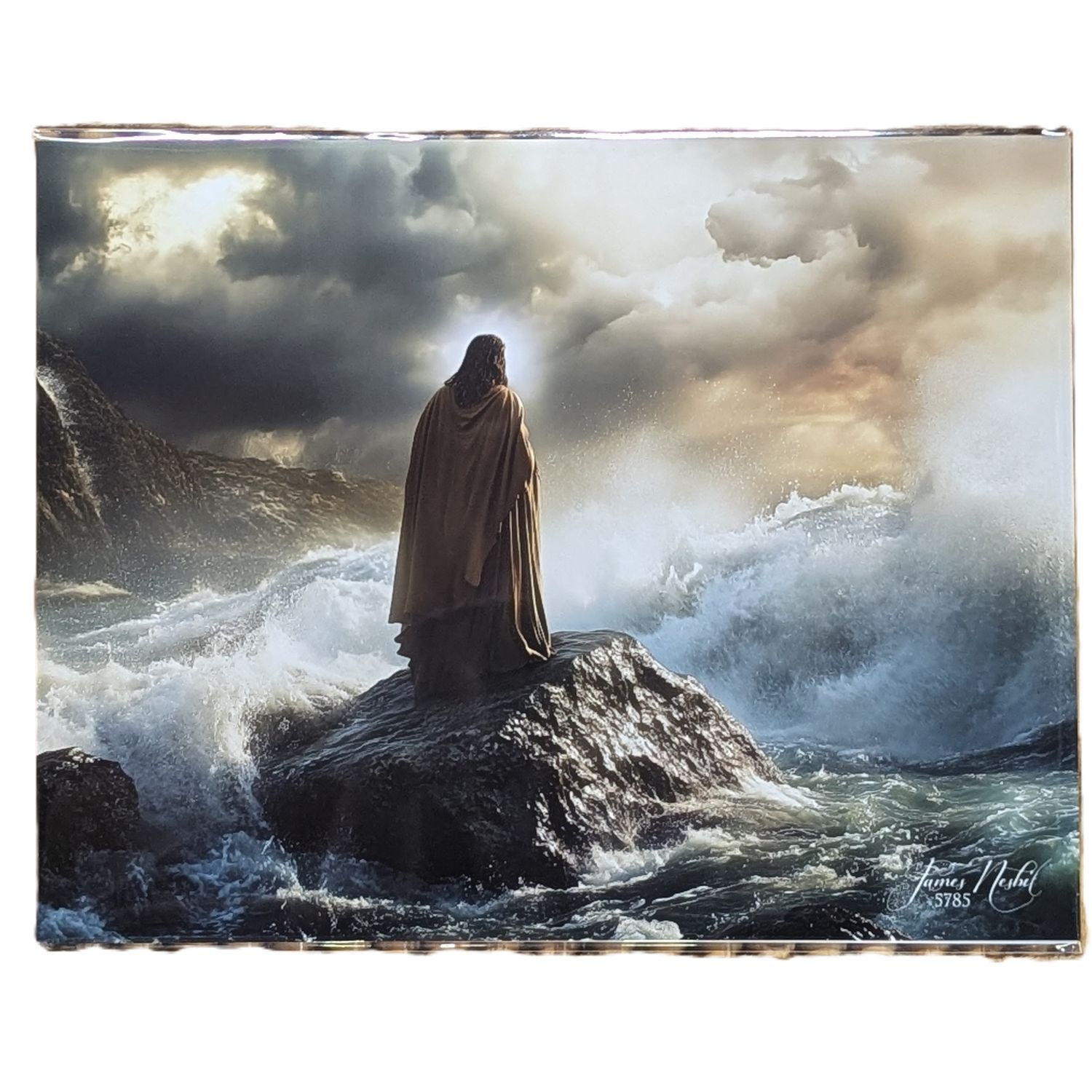 JESUS ON THE MOUNT ART 8.5 X 11