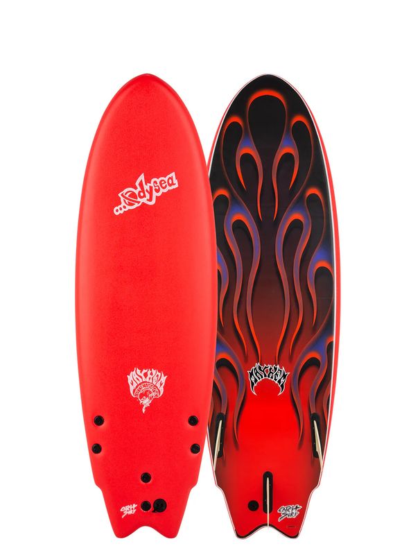 ODYSEA X LOST RNF 5.11 RED
