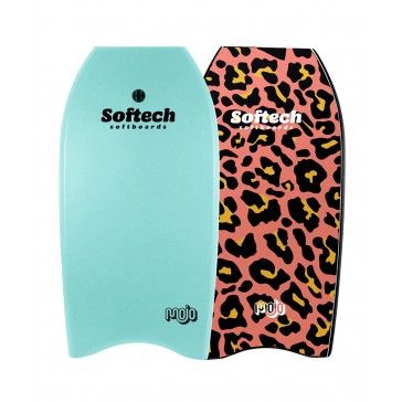 SOFTECH MOJO SEAFOAM LEOPARD 40"