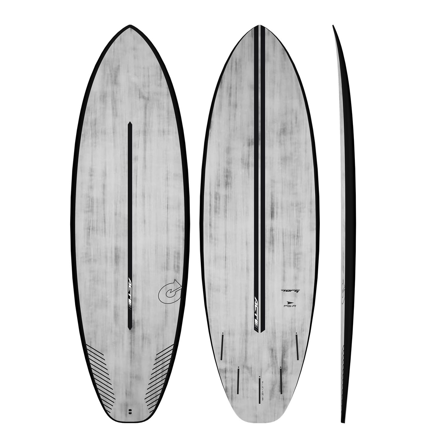 TORQ 5.10 ACT PGR BLACK RAILS-GREY