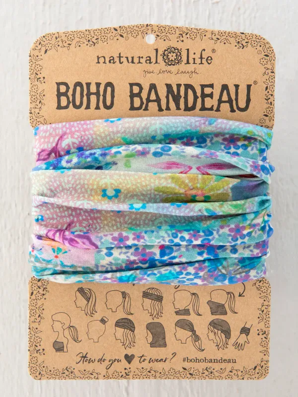 BOHO BANDEAU BLU WTRCLR PATCHWORK BBW000164