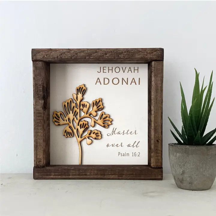 JEHOVAH ADONAI-MASTER OVER ALL 7 X 7