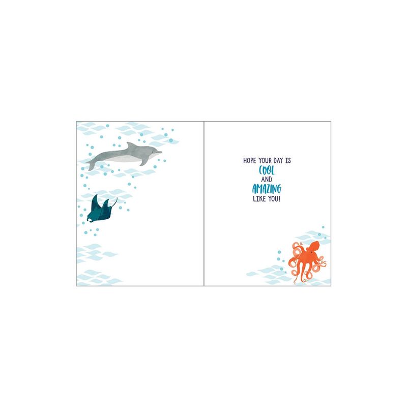 OCEAN BIRTHDAY GREETING CARD #212-6860