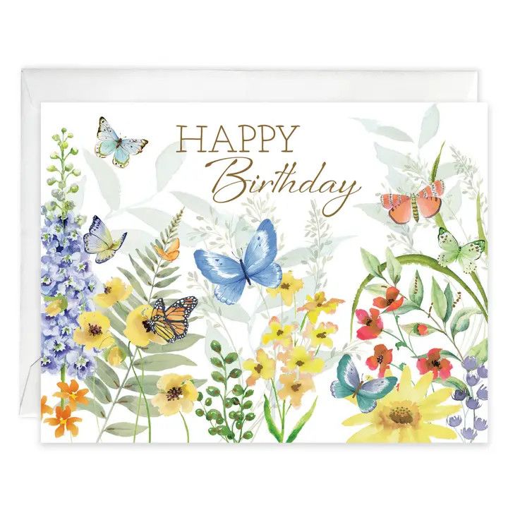 HAPPY BIRTHDAY W/SCRIPTURE SPRING MEADOWS  212-7420