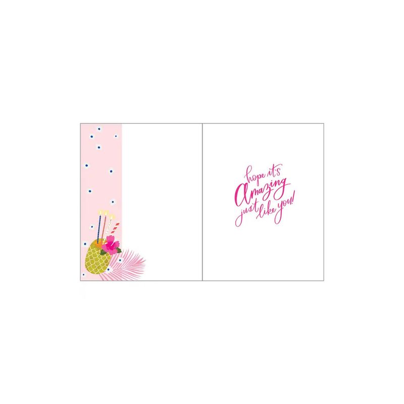 BEACH TIME BIRTHDAY GREETING CARD #212-6764