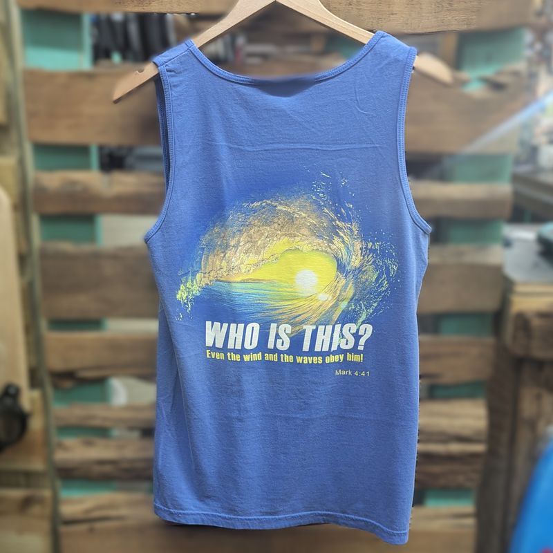 MS THE WAVE FLO BLUE TANK