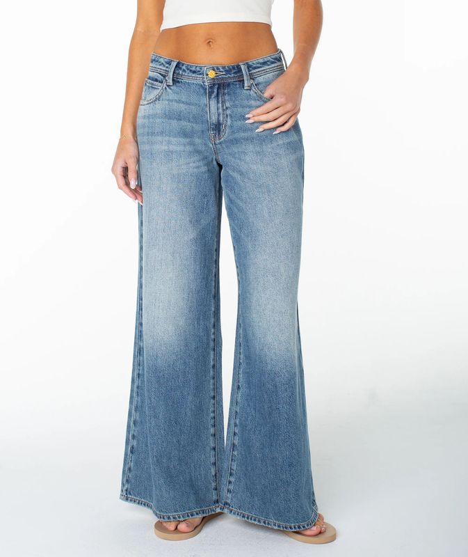 ROXY REFUGE RETRO DENIM PANT DPL