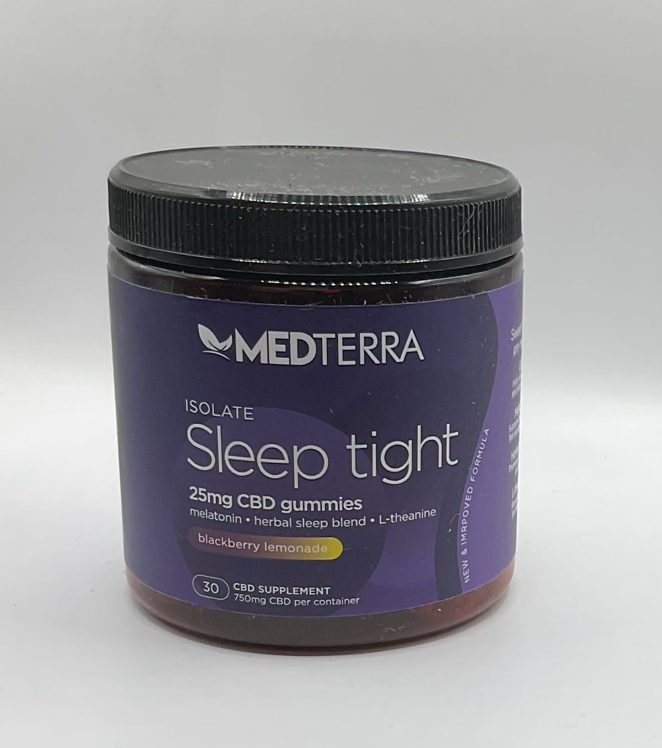Medterra Gummies, Sleep Tight, 25mg