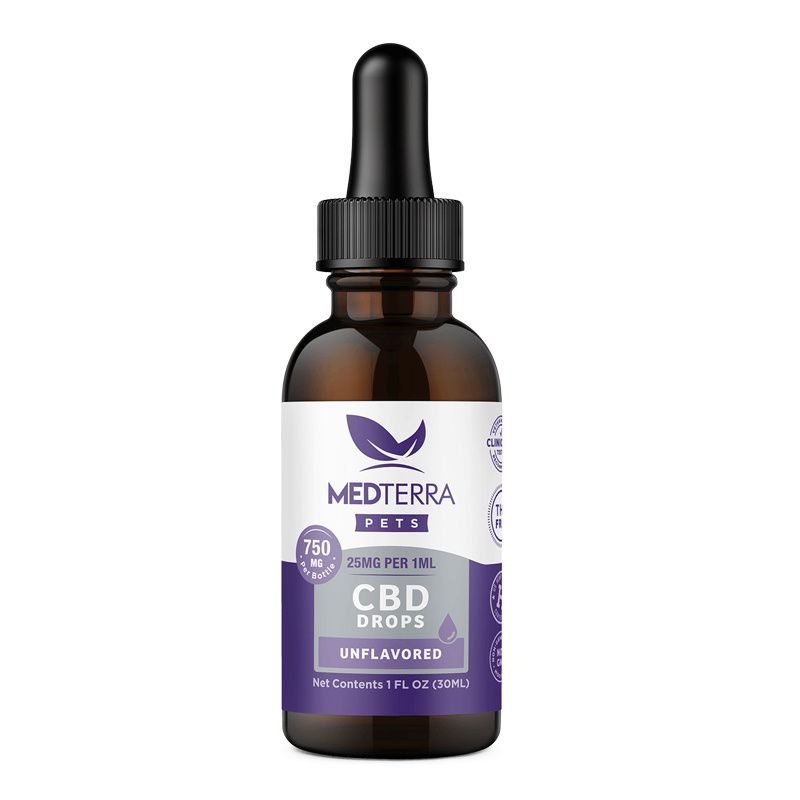 Medterra Pets, Tincture, Natural 750mg