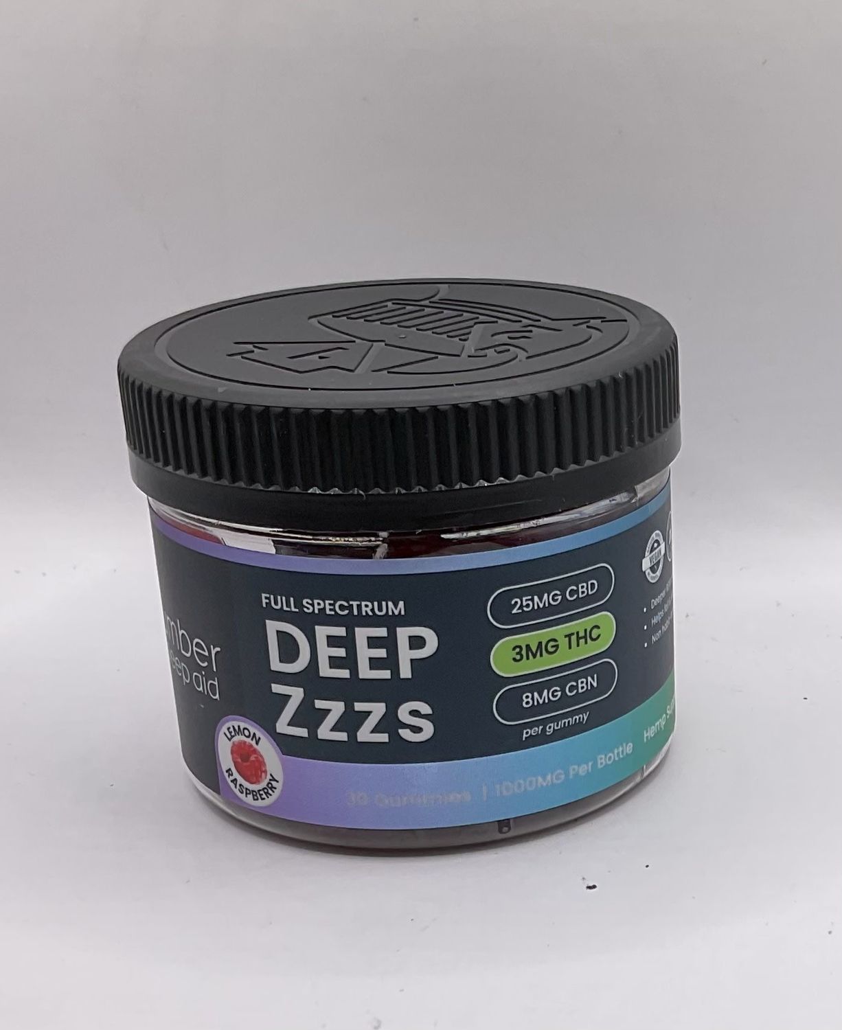 Slumber, Gummies, Deep Zzz&#39;s, CBD/CBN/THC, 30ct