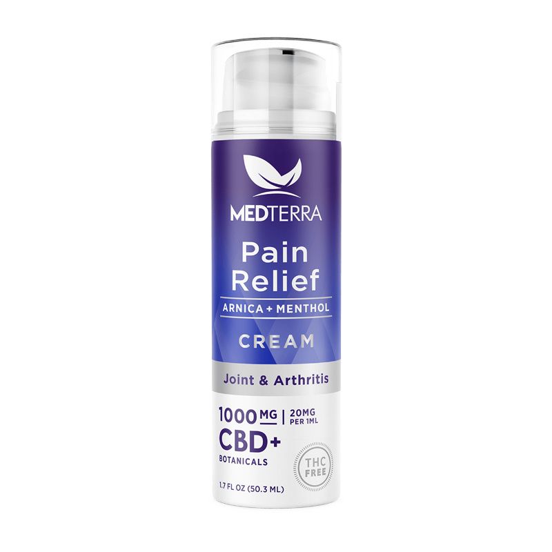 Medterra, Pain Relief Cream, 1000mg