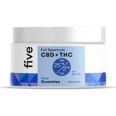 Five CBD, Gummies, Sleep, 20ct