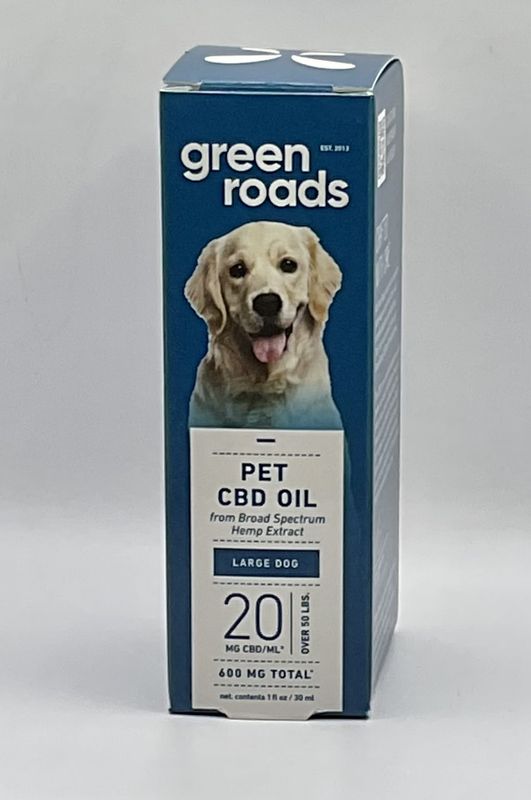 Green Roads, Pet Tincture, Large Dog, 600mg