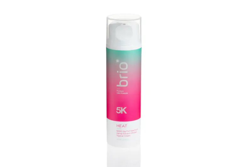 Brio, Topical Cream, Heat, 5000mg