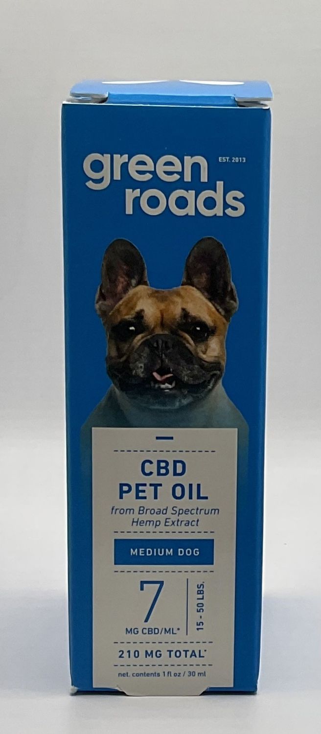 Green Roads, Pet Tincture, Medium Dog, 210mg