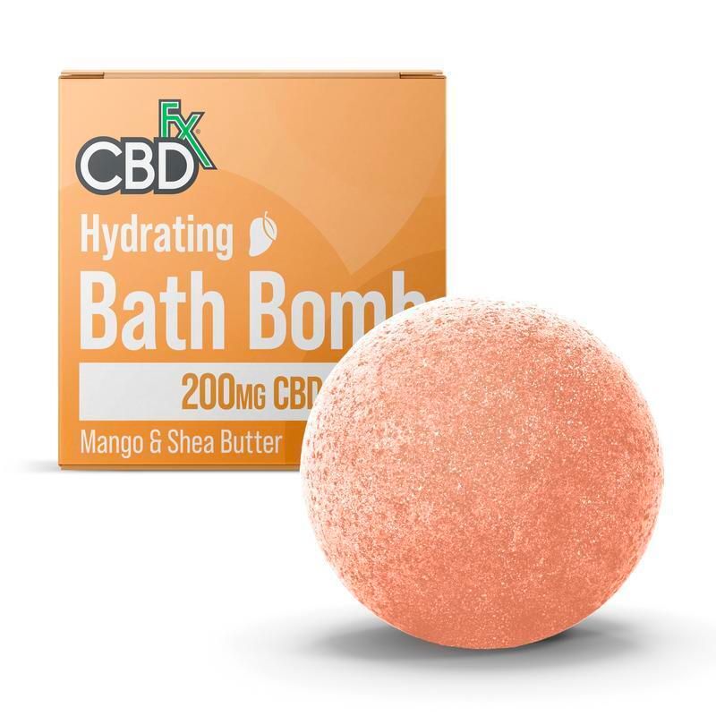 CBDFx, Bath Bomb, Hydrating, 200mg