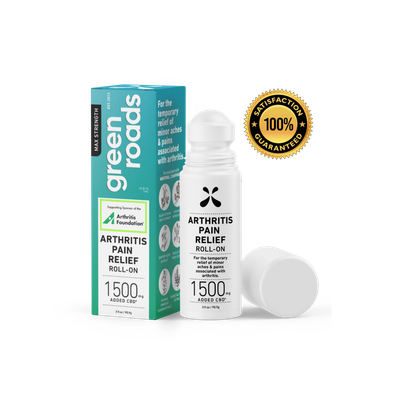 Green Roads, Advanced Pain Relief Roll-On, 1500mg
