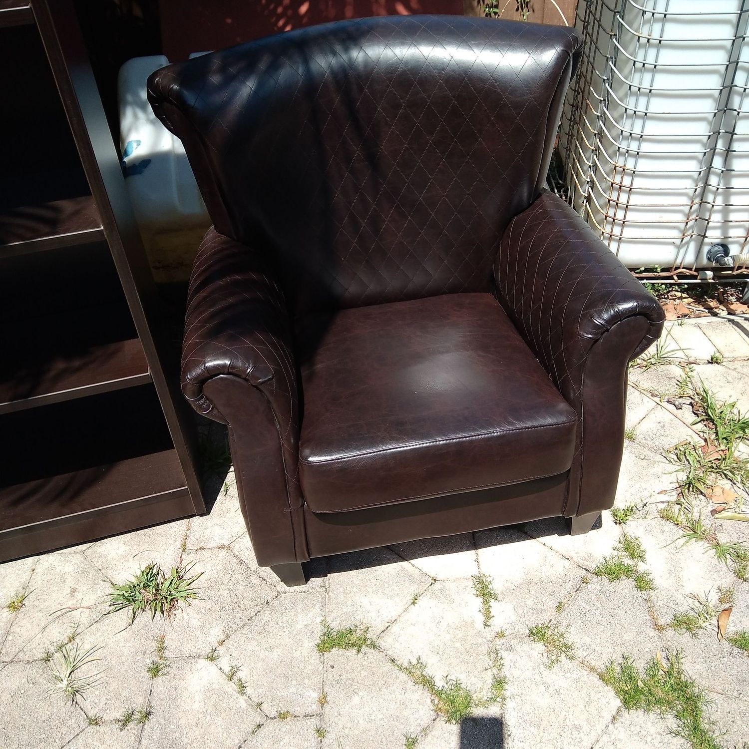 Leather chair