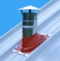 EPDM dakdoorvoer diameter 125mm tot 200mm