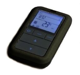 MCZ Zwarte afstandsbediening 434,5MHZ - Van 0 tot 3 ventilatorfunctie