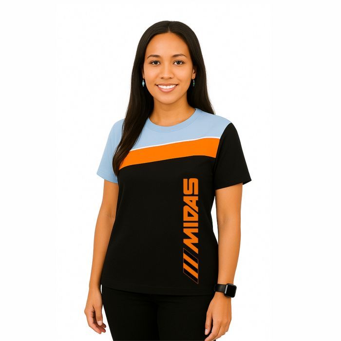 Diagonal Panel T-Shirt