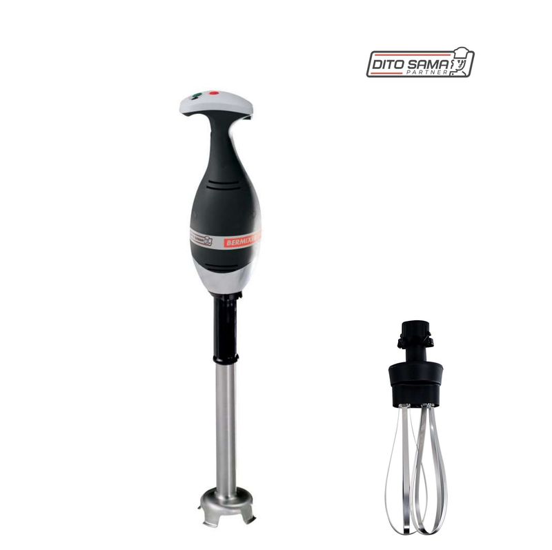 Dito Sama HANDMIXER BERMIXER PRO TURBO 750 W MIT EDELSTAHLMIXSTAB (653MM) Stabmixer Zerkleinerer